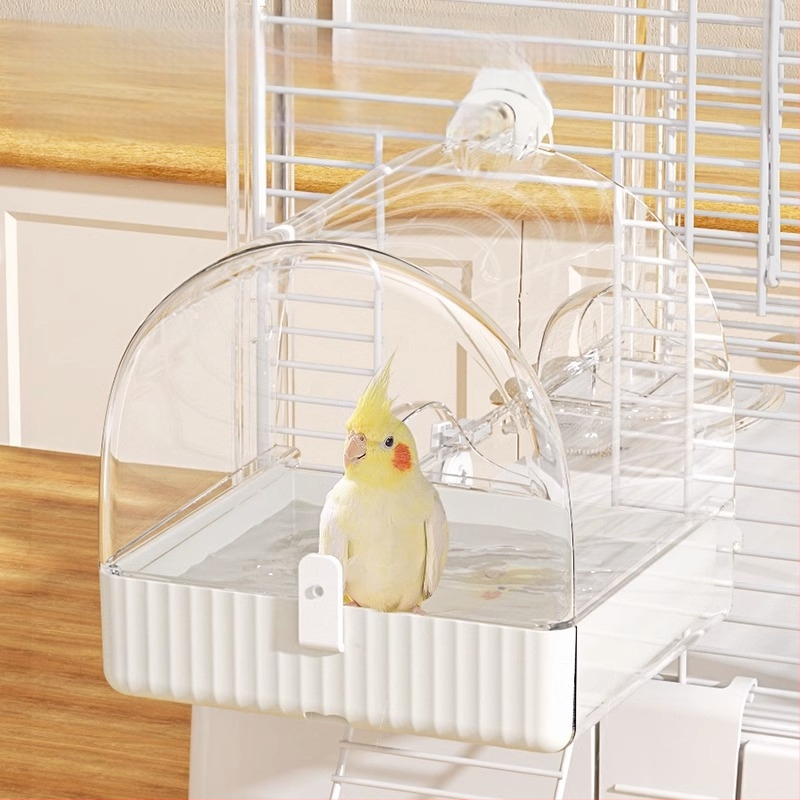 „Buka Star“ papūgos vonios didelė dėžutė, „Xuanfeng“ vonios reikmenys, tigro odos žaislas, varnėnų paukščių narvelio priedai