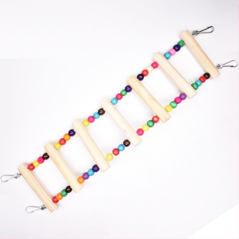 Papiga ljuljačka za ptice pribor za igračke za ptice pribor za igračke viseći most za ptice viseći prsten ljestve tvornica veleprodaja dostava