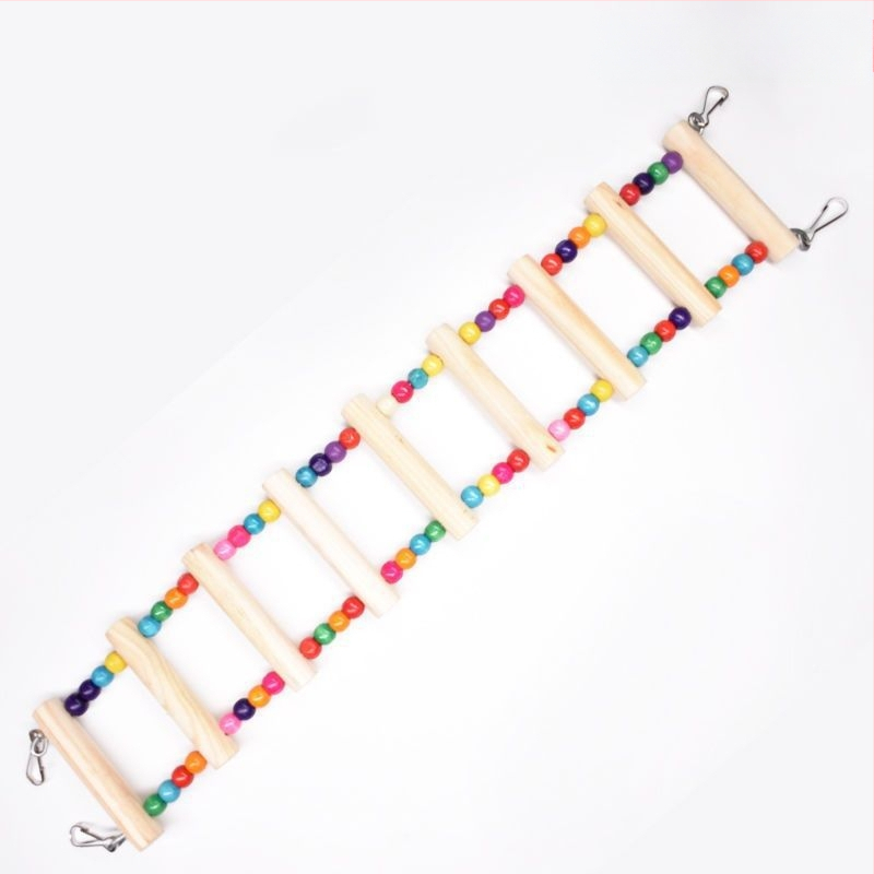 Papiga ljuljačka za ptice pribor za igračke za ptice pribor za igračke viseći most za ptice viseći prsten ljestve tvornica veleprodaja dostava