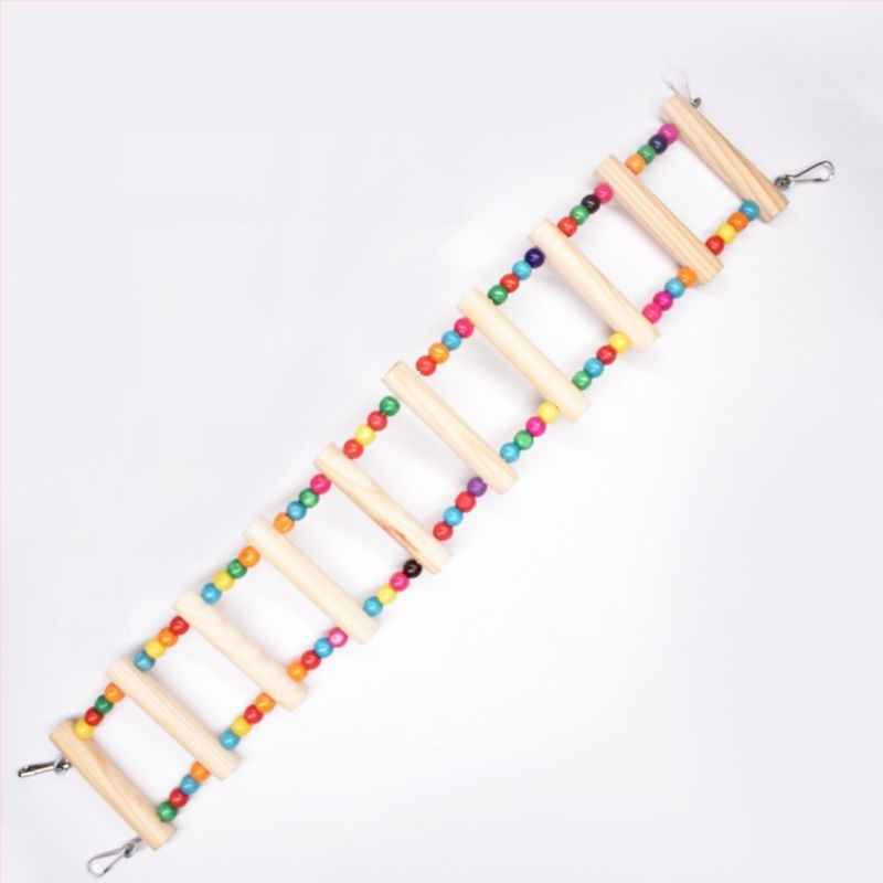 Papiga ljuljačka za ptice pribor za igračke za ptice pribor za igračke viseći most za ptice viseći prsten ljestve tvornica veleprodaja dostava