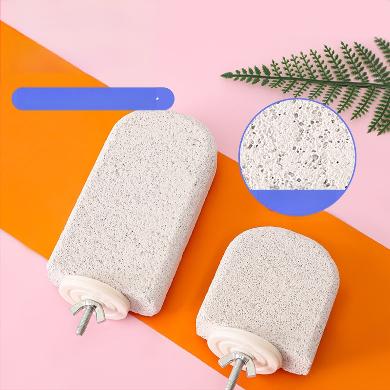 Platforma za brušenje kandži od papige za sladoled za ublažavanje dosade, matirana kandža, božur, xuanfeng, tigrova koža, zanimljiva interaktivna platforma za skakanje od vulkanskog kamena