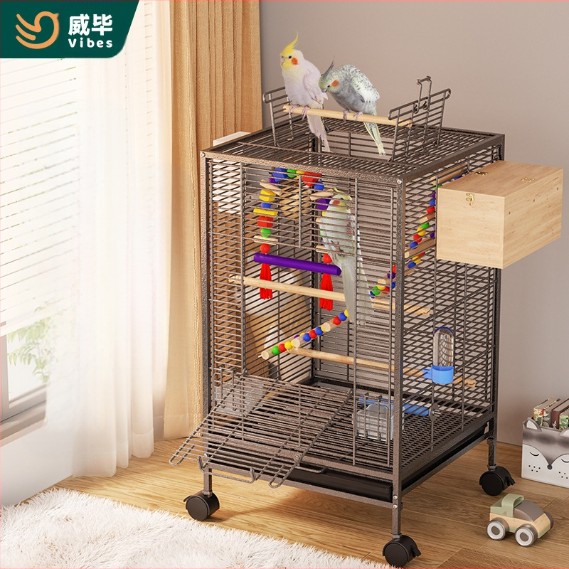 Paukščių narvelis Naujo stiliaus kryžius Šilkinis Buitinis Papūgos Tigro Odos Bijūnas Xuan Feng Varnėnas Gyvas Paukštis Maža Saulė Speciali Didelė Vila
