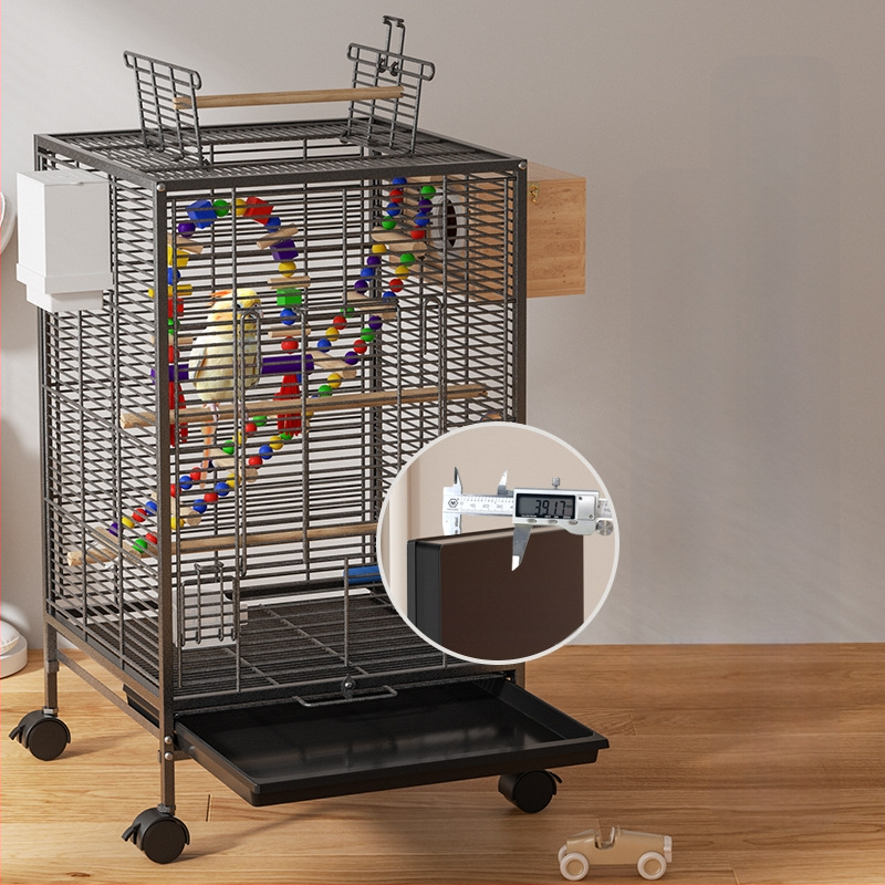 Paukščių narvelis Naujo stiliaus kryžius Šilkinis Buitinis Papūgos Tigro Odos Bijūnas Xuan Feng Varnėnas Gyvas Paukštis Maža Saulė Speciali Didelė Vila