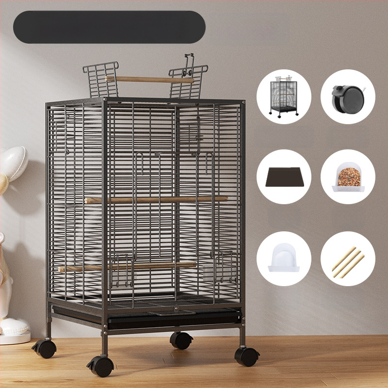 Paukščių narvelis Naujo stiliaus kryžius Šilkinis Buitinis Papūgos Tigro Odos Bijūnas Xuan Feng Varnėnas Gyvas Paukštis Maža Saulė Speciali Didelė Vila