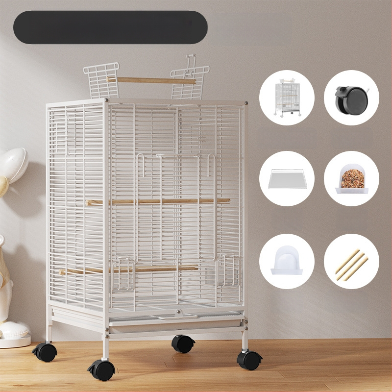 Paukščių narvelis Naujo stiliaus kryžius Šilkinis Buitinis Papūgos Tigro Odos Bijūnas Xuan Feng Varnėnas Gyvas Paukštis Maža Saulė Speciali Didelė Vila