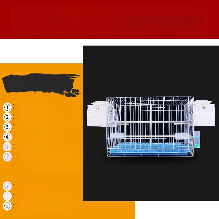 Naujas didelis, paryškintas, silpnas cinkuotas veisimo narvas, bijūnų papūgų paukščių narvas, „Xuanfeng“ vabalų balandžių didelis paukščių narvas