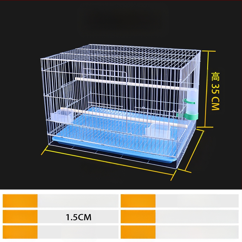 Naujas didelis, paryškintas, silpnas cinkuotas veisimo narvas, bijūnų papūgų paukščių narvas, „Xuanfeng“ vabalų balandžių didelis paukščių narvas