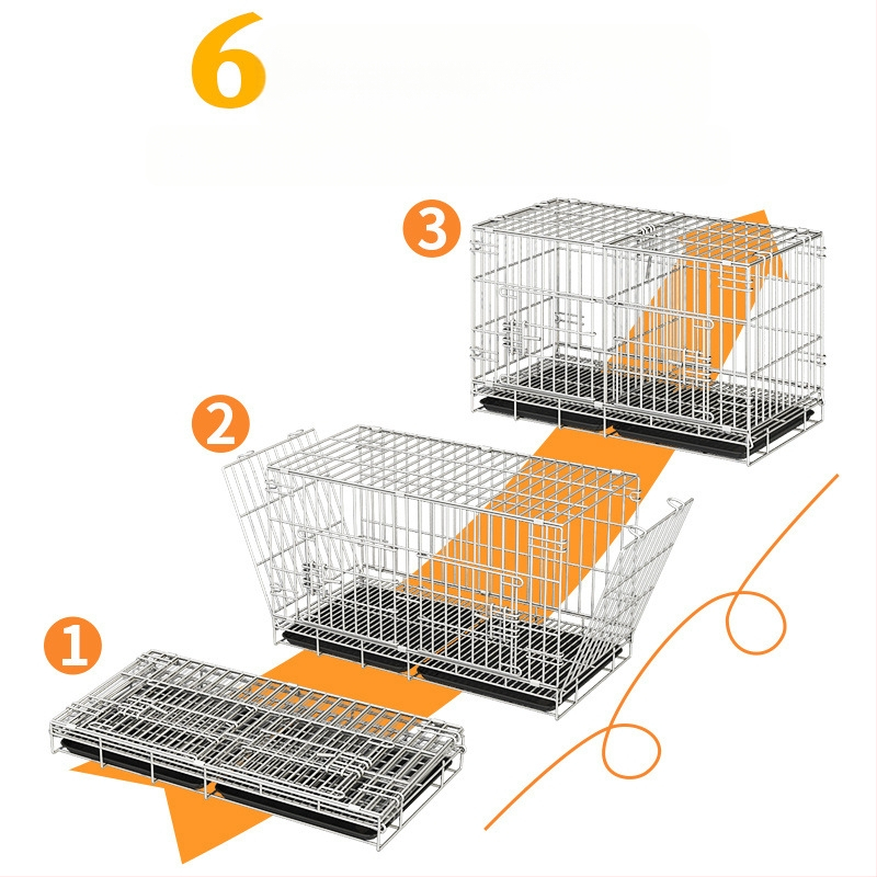Suur kahekihiline kokkupandav tuvikasvatuspuur vaheseina ja tarvikutega tuvidele, kana- ja küülikupuuridele