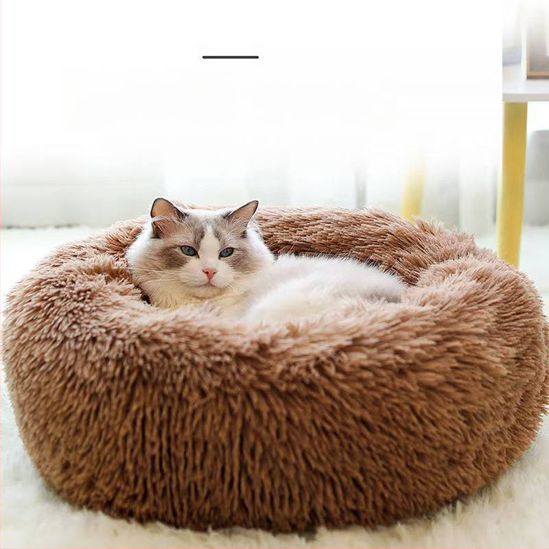 Visina zadebljanog mačjeg gnijezda, zimski topli krevet za kućne ljubimce, univerzalni krevet za pse četiri godišnja doba, duboki san, zimska oprema za mačke