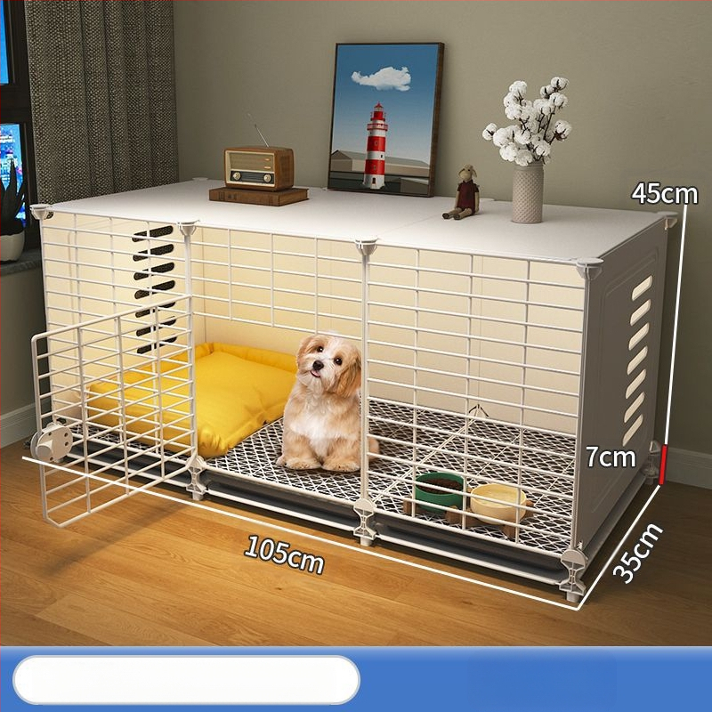 Koerapuur väikestele koertele kodu siseruumides kenneli tualett integreeritud talvine soe koeratara teddy bichoni koerapuur