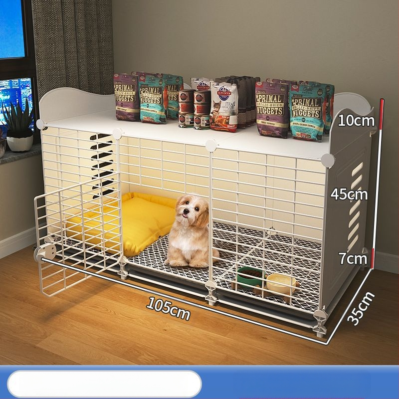 Koerapuur väikestele koertele kodu siseruumides kenneli tualett integreeritud talvine soe koeratara teddy bichoni koerapuur