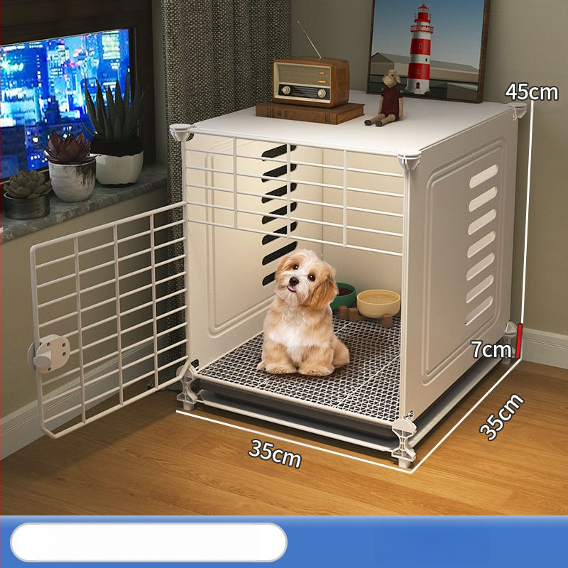 Koerapuur väikestele koertele kodu siseruumides kenneli tualett integreeritud talvine soe koeratara teddy bichoni koerapuur