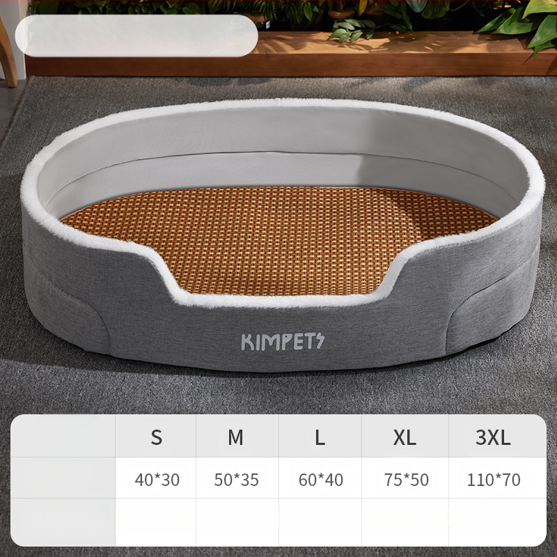 Kutyakennel minden évszakra, nagytestű golden retriever kutyáknak, nyári kutyaágy, kanapé, kisállat nyári kennel, kutyaszőnyeg alváshoz