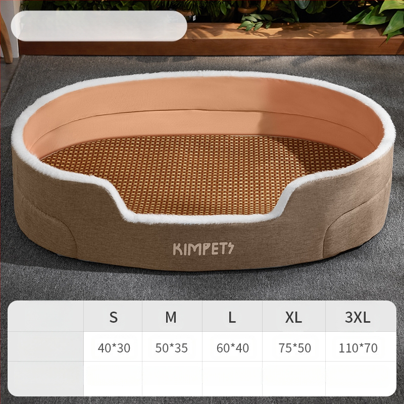 Kutyakennel minden évszakra, nagytestű golden retriever kutyáknak, nyári kutyaágy, kanapé, kisállat nyári kennel, kutyaszőnyeg alváshoz