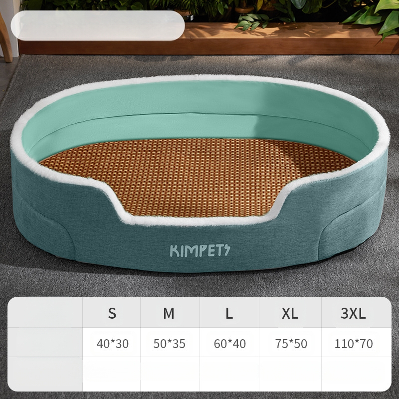 Kutyakennel minden évszakra, nagytestű golden retriever kutyáknak, nyári kutyaágy, kanapé, kisállat nyári kennel, kutyaszőnyeg alváshoz