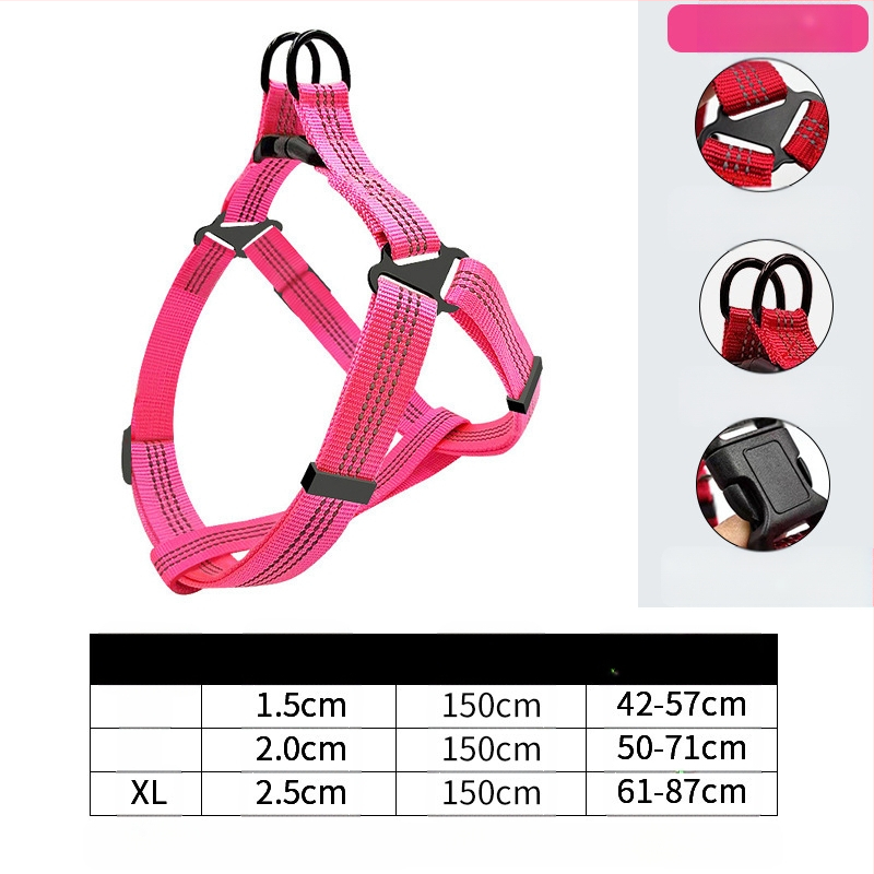 Naujas šunų pavadėlis be rankų vidutinio dydžio šuniui, skirtas krūtinės ir nugaros reikmenims, skirtas augintinių vedžiojimo virvei, skirtas urmu.