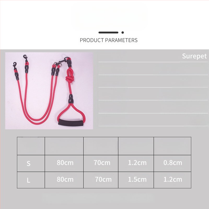 Eemaldatav kahe koera ühe lohistamisega kahe jalutusrihmaga kahepealine koera jalutusrihm koerakett kaisukaru kuldne retriiver väikestele suurtele koertele mõeldud tarvikud