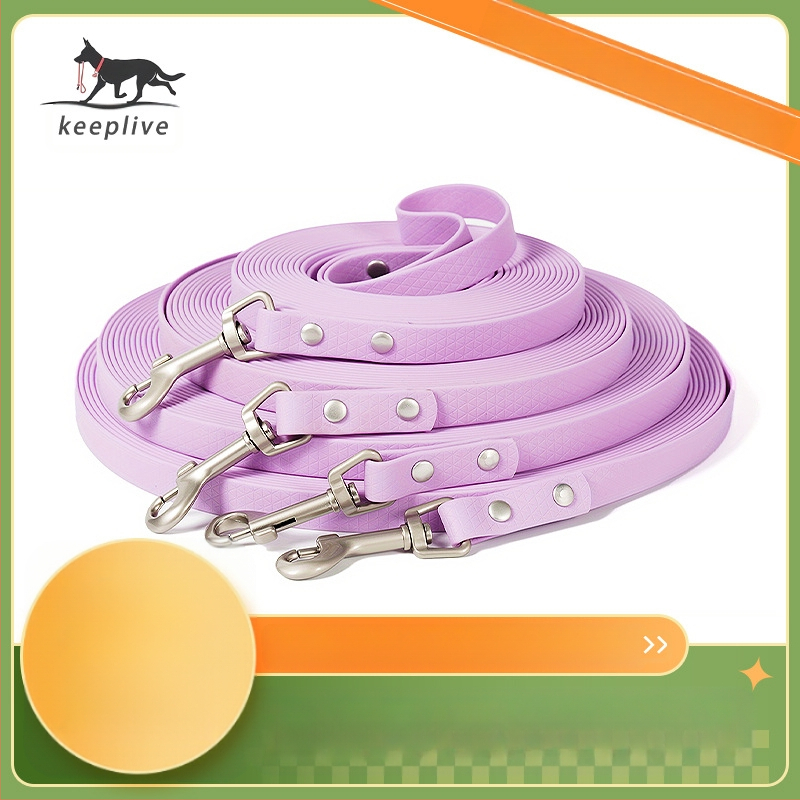 Въже за сцепление на кучета за домашни любимци, триъгълно релефно въже за обучение, взривоустойчиво, пробиващо многофункционален колан за разхождане на кучета, малък, среден и голям, верига за кучета