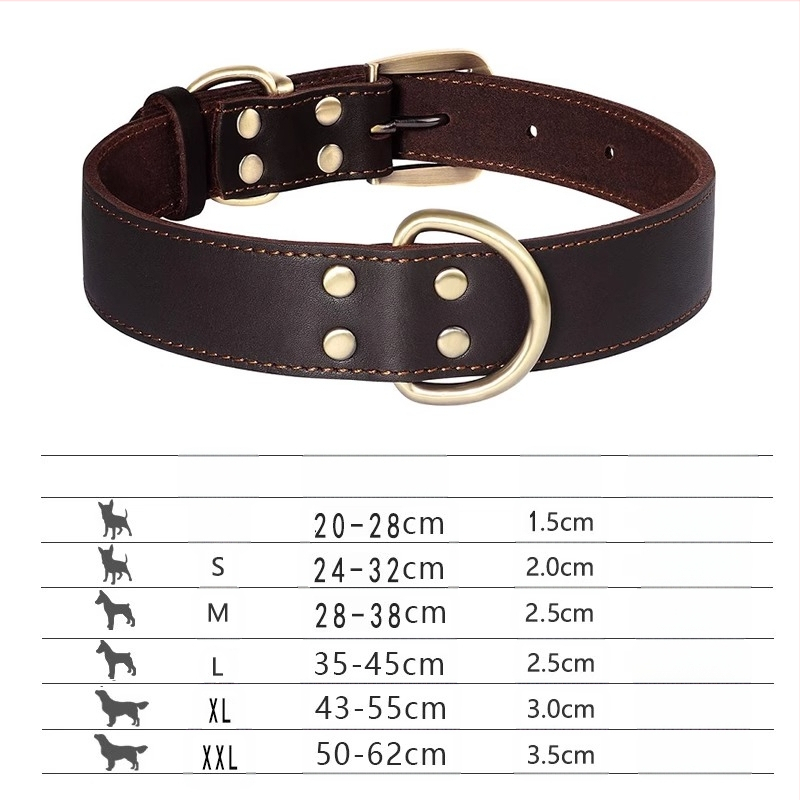 Kutyanyakörv, húzókötél, marhabőr, kutyamárka, gravírozás, veszteséggátló, arany-retriever, középső és nagytestű kutyáknak való nyakgyűrű