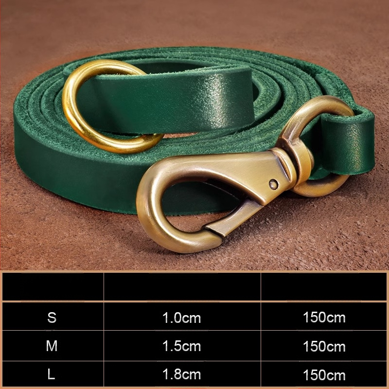 Kutyanyakörv, húzókötél, marhabőr, kutyamárka, gravírozás, veszteséggátló, arany-retriever, középső és nagytestű kutyáknak való nyakgyűrű