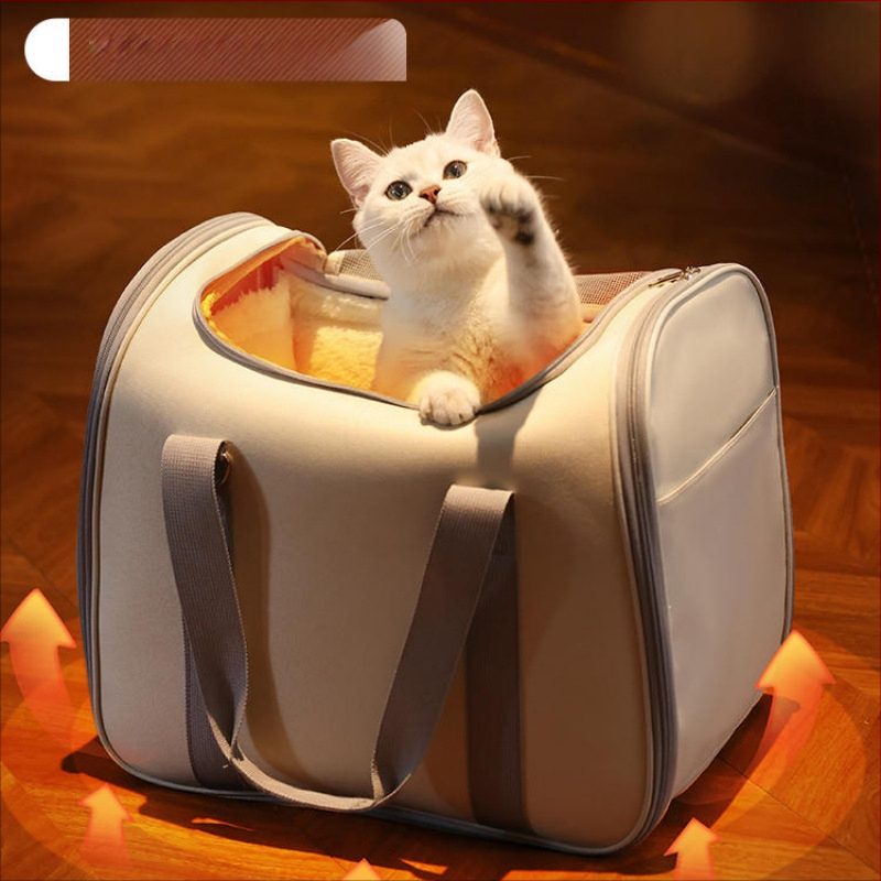 Kassikott õue kaasaskantav seljakott õlakott talvine õue soe fliisvoodriga kassikott kaheotstarbeline kassipesa lemmikloomakott