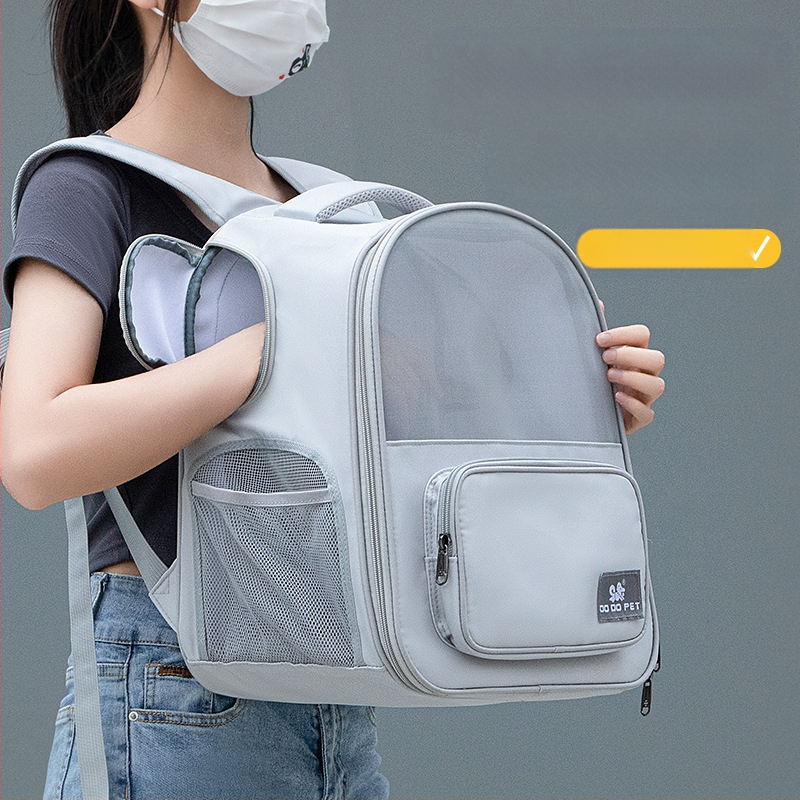 Kassikott väljaminev kaasaskantav laienev lemmikloomakott hingav suure mahutavusega koera väljaminev seljakott kassi puuri telk