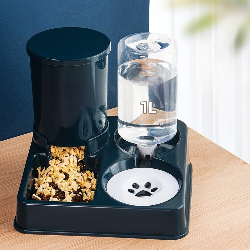 Macskatál Dupla tál Automatikus ivótál Macska itató Macskaeledel Kutyatál Kutyatál Integrált etető Állateledel