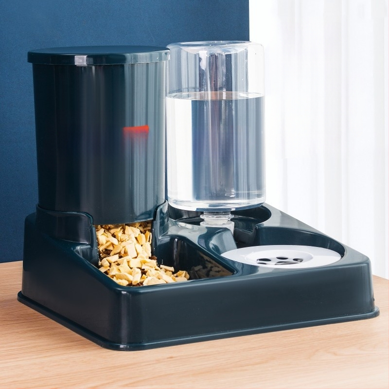 Macskatál Dupla tál Automatikus ivótál Macska itató Macskaeledel Kutyatál Kutyatál Integrált etető Állateledel