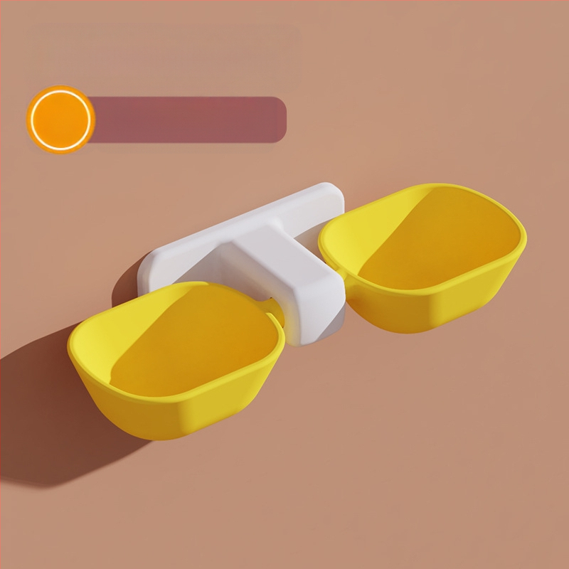 Ütésmentes, falra szerelhető macskatál a felborulás megakadályozása és a nyakgerinc védelme érdekében, macskaeledel-tál, automatikus ivóvíz-függő dupla tál macskáknak és háziállatoknak