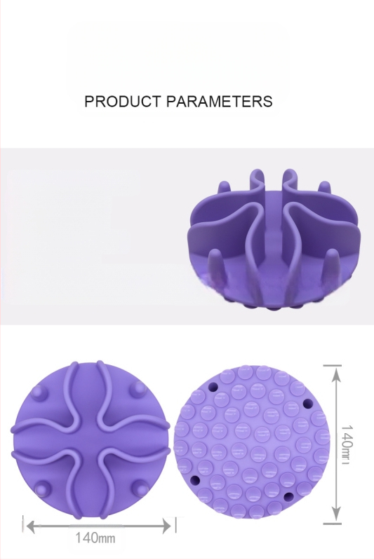 Új termék raktáron Kisállat szilikon nyalótál, tapadókorongos kutyaeledel-elválasztó szőnyeg, fulladásgátló lassú eledelű tál kisállatoknak