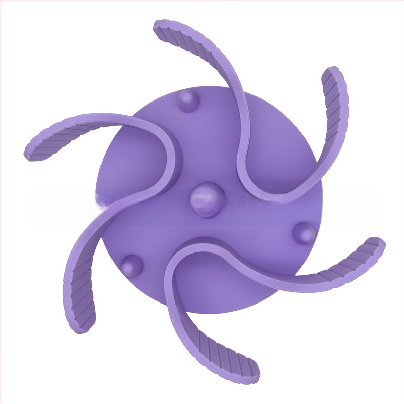 Új termék raktáron Kisállat szilikon nyalótál, tapadókorongos kutyaeledel-elválasztó szőnyeg, fulladásgátló lassú eledelű tál kisállatoknak