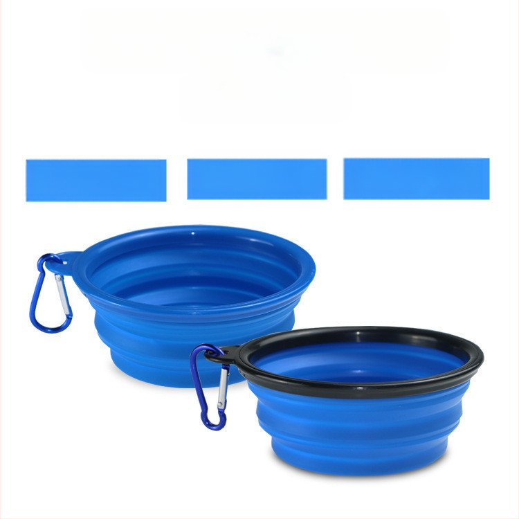 Amazon nagy kis TPE összecsukható szilikon kisállat tál kutyatál hordozható kutyatál kisállat összecsukható tál