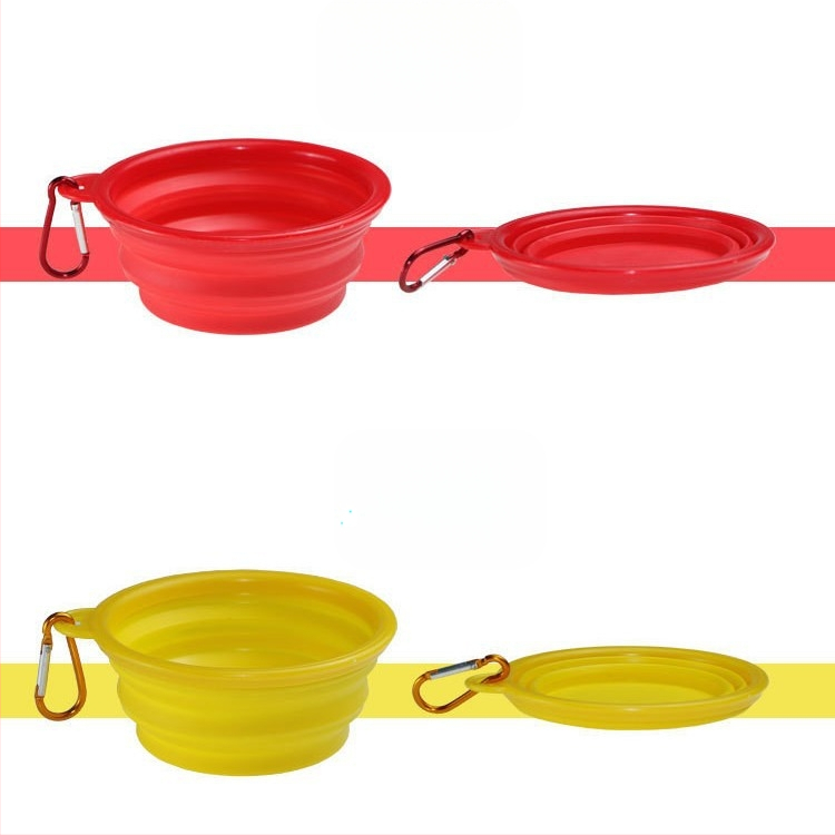 Amazon nagy kis TPE összecsukható szilikon kisállat tál kutyatál hordozható kutyatál kisállat összecsukható tál