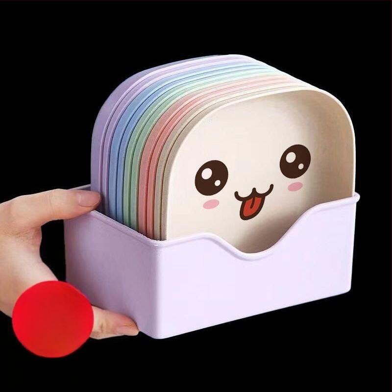 Πιάτο για φτύσιμο οστών Οικιακό πιάτο για κόκαλα Πιάτο για κόκαλα Δημιουργικό πλαστικό πιάτο Μικρό πιάτο με βάση Τραπεζαρία ιαπωνικού στιλ Άχυρο σίτου