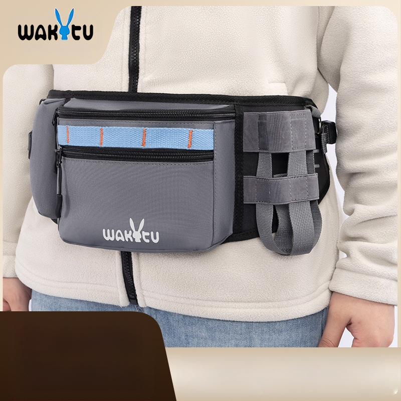 Wakytu British Dog Training Supplies Hordozható, multifunkcionális kutyakiképző övtáska Jutalmazó kisállat-snack táska