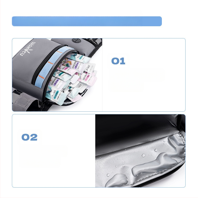 Wakytu British Dog Training Supplies Hordozható, multifunkcionális kutyakiképző övtáska Jutalmazó kisállat-snack táska