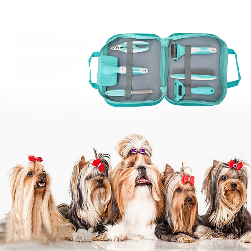 Комплект гребени за домашни любимци, гребен за линеене на кучета, гребен за разплитане, гребен за груминг на котки, гребен за обезкосмяване на котки, домашни любимци