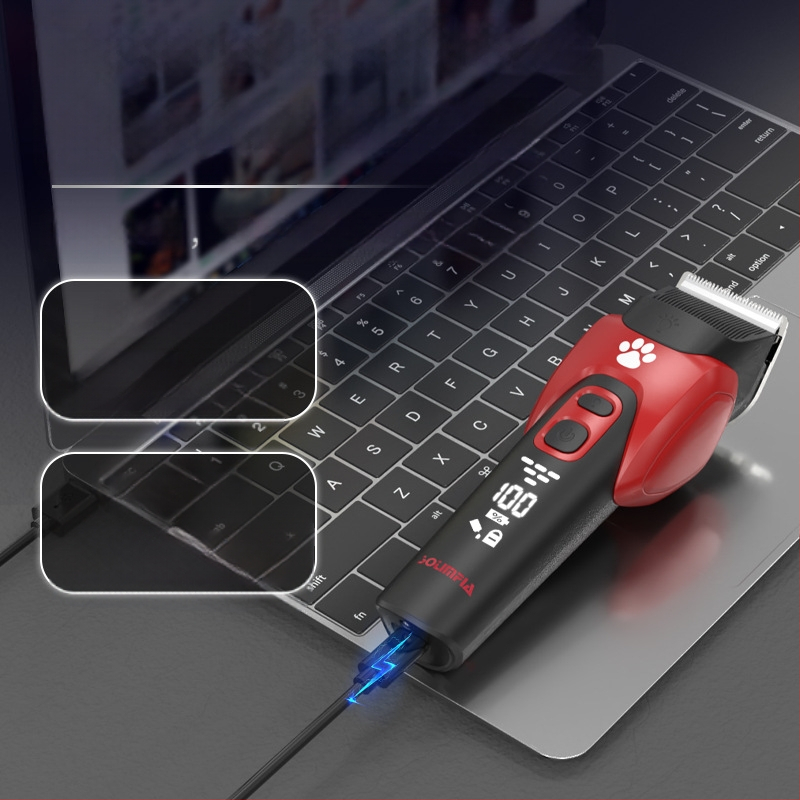 Didelės galios naminių gyvūnėlių parduotuvės specialios naminių gyvūnėlių žirklės, didelių augintinių plaukų kirpimo elektrinės kirpimo mašinėlės, buitinės kačių ir šunų skutimosi priemonės, didmeninė prekyba