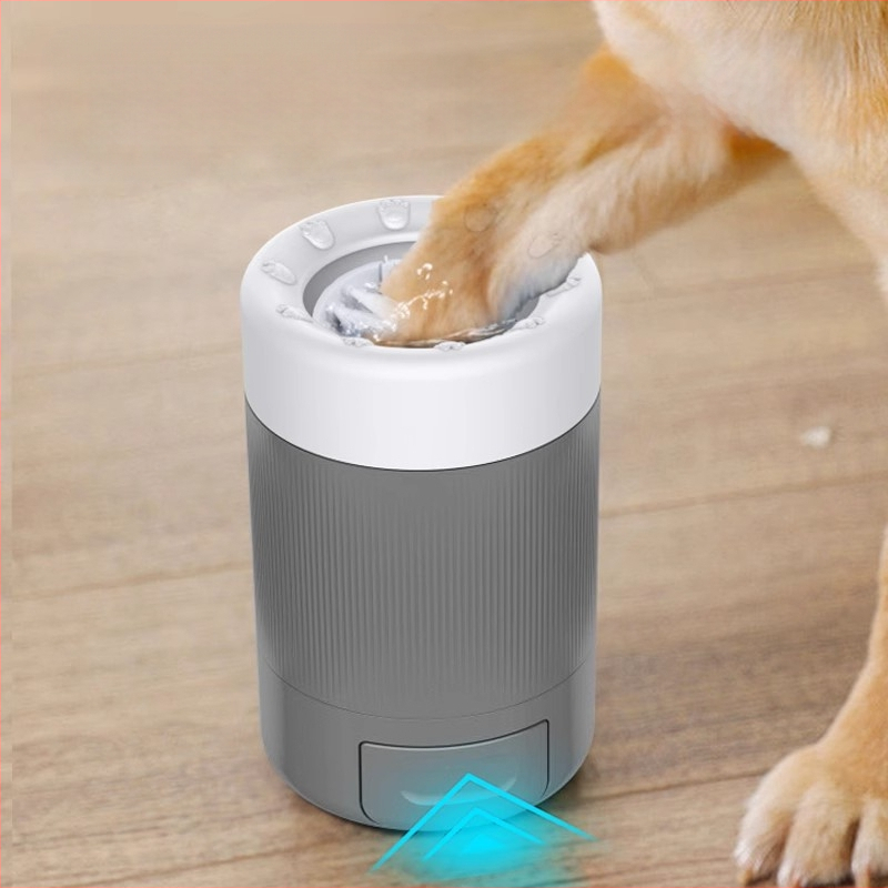 Артефакт за миене на краката на кучета, без нужда от избърсване на краката, автоматична електрическа миячка за котешки лапи, чаша за миене на краката, консумативи за кученца плюшени играчки
