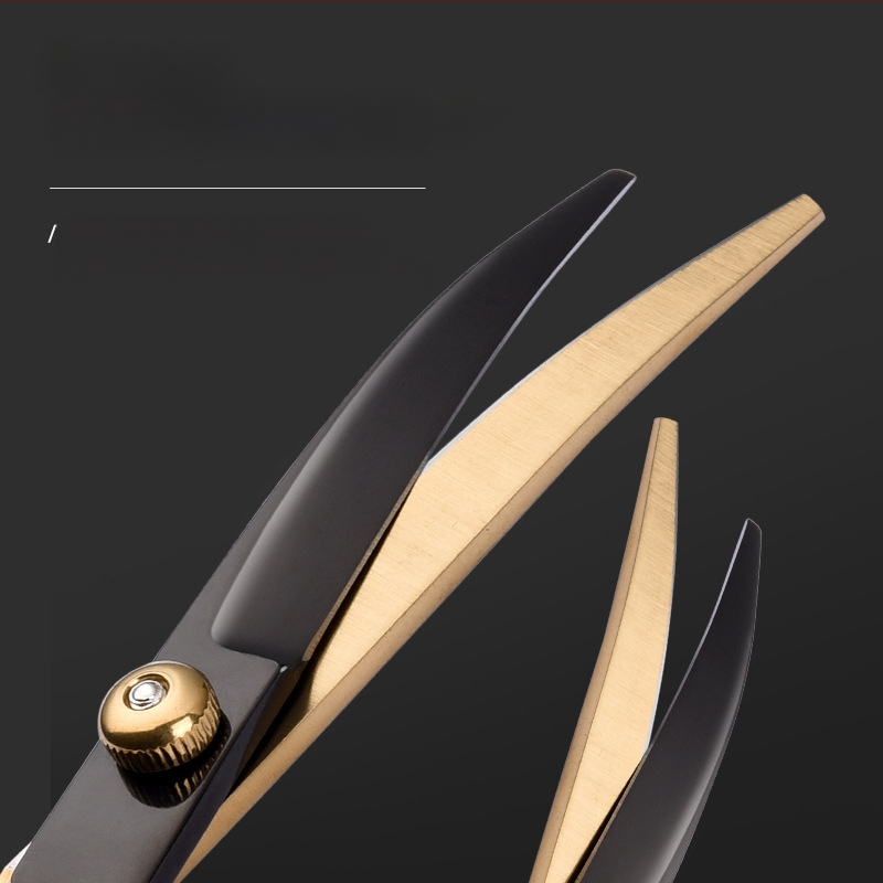 Lemmikloomade ilu koera käärid pügamisriist spetsiaalne karvalõikuskomplekt koerakarvade kõverad käärid teddy pügamise artefakt