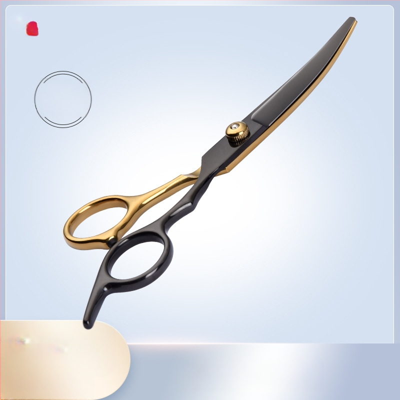 Lemmikloomade ilu koera käärid pügamisriist spetsiaalne karvalõikuskomplekt koerakarvade kõverad käärid teddy pügamise artefakt