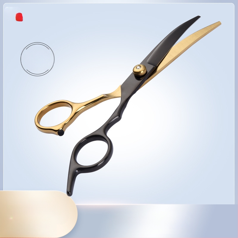 Lemmikloomade ilu koera käärid pügamisriist spetsiaalne karvalõikuskomplekt koerakarvade kõverad käärid teddy pügamise artefakt