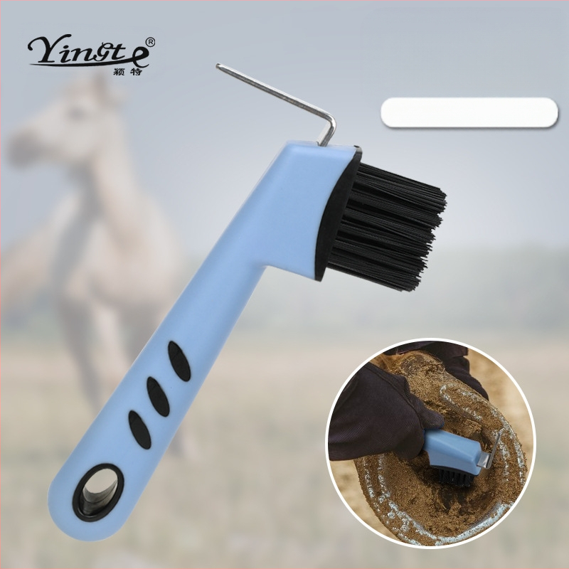Конски принадлежности, Многофункционална четка за почистване на подкови, Четка за подкови, Четка за почистване на коне, Кука за подкови