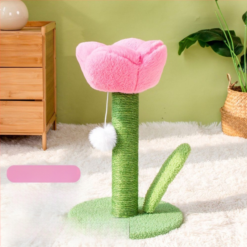 „Tulip“ katės draskyklė, katės draskyklė, atsparus nagams, draskyklė, žaislas katėms, kačių reikmenys, laipiojimo rėmas katėms, nemokamas pristatymas