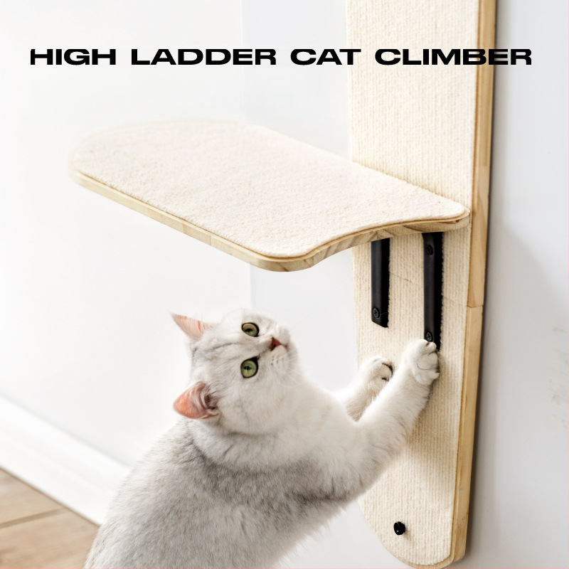 Miau Hu Wang Yawen kabantis laipiojimo stovas katėms, kabantis durų kačių laipiojimo stovas ant galinių durų, kabanti platforma, kačių stovas ant durų, kačių tramplinas