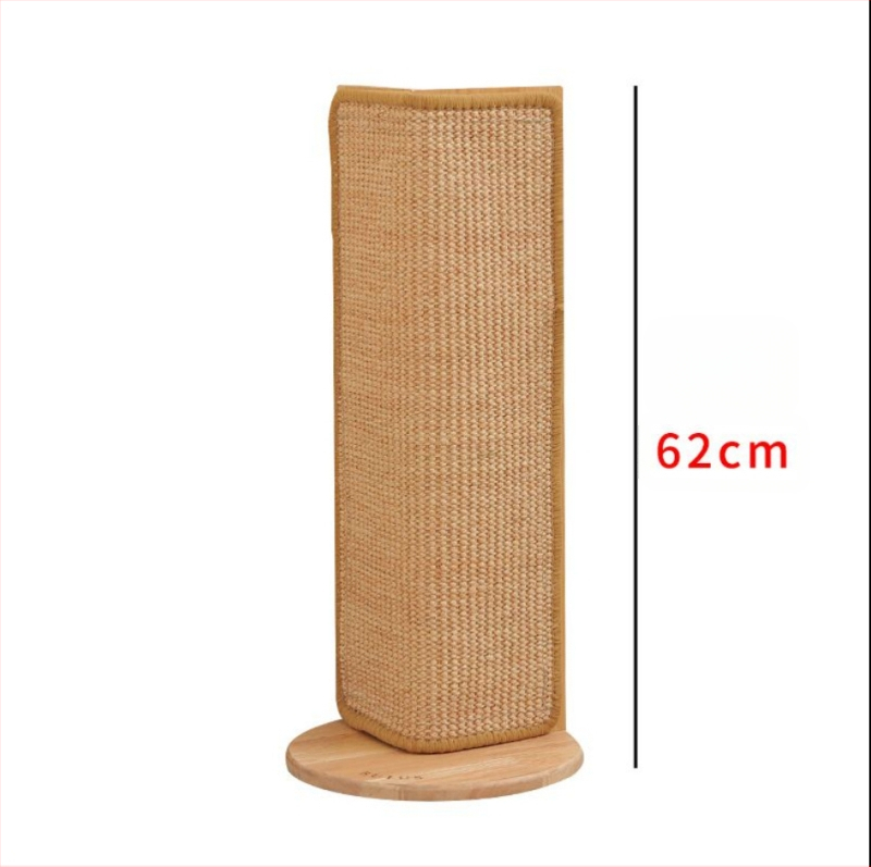 Kisállatjáték kard kenderpárna korpásodásmentes macska kaparódeszka függőleges falcsiszolás karmos harapásálló vicces játék egy darabból álló szállítás