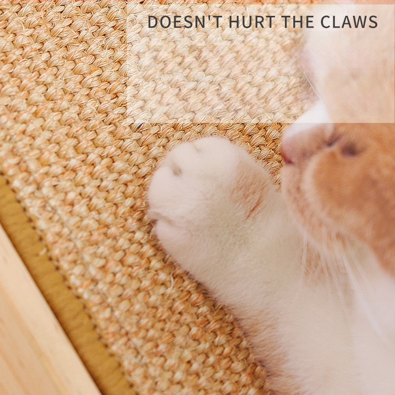 Kisállatjáték kard kenderpárna korpásodásmentes macska kaparódeszka függőleges falcsiszolás karmos harapásálló vicces játék egy darabból álló szállítás
