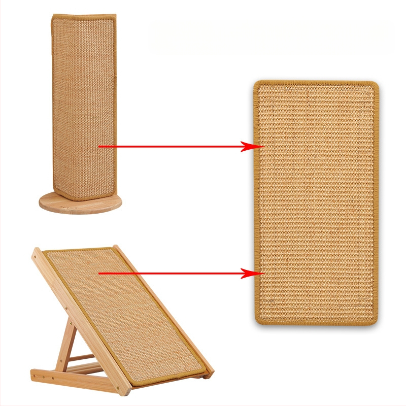 Kisállatjáték kard kenderpárna korpásodásmentes macska kaparódeszka függőleges falcsiszolás karmos harapásálló vicces játék egy darabból álló szállítás