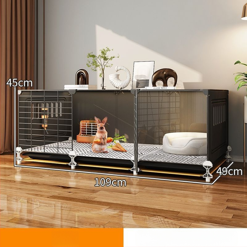 Клетка за зайци, домашно гнездо за спане на закрито, заек, средство против пръски на урина, специална вила, голяма, екстра голяма, холандско прасе, морско свинче