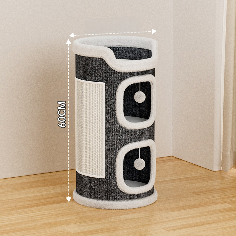 Kassipesa, kassironimisraam, kassipuu, kassi kraapimislaud, integreeritud, neli aastaaega, universaalne, talvine, soe, poolsuletud, sisalist tünn, kahekihiline kassipesa